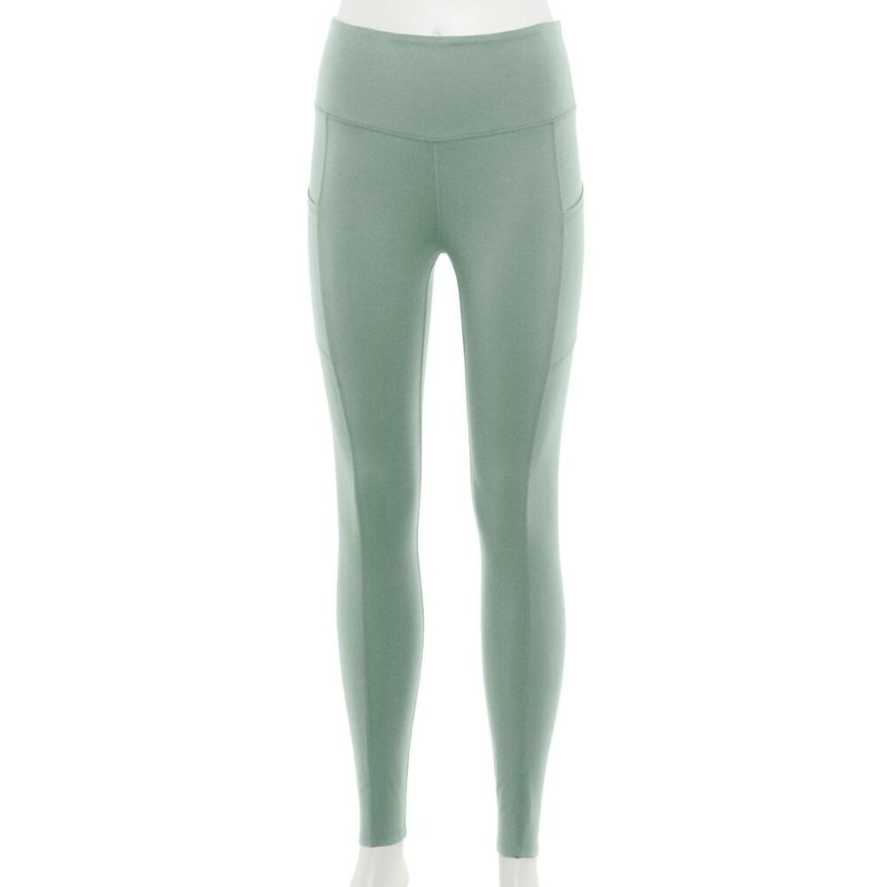 NEW Sporty Long running Jogging Yoga Exercise Leggings With Pockets NWT